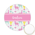 Llamas Printed Cookie Topper - 2.15" (Personalized)