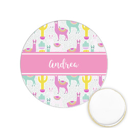 Llamas Printed Cookie Topper - 1.25" (Personalized)