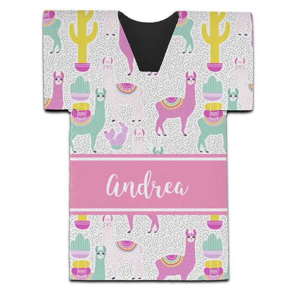 Custom Llamas Jersey Bottle Cooler (Personalized)