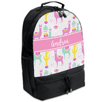 Llamas Backpacks - Black (Personalized)