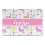 Llamas Large Rectangle Car Magnet (Personalized)