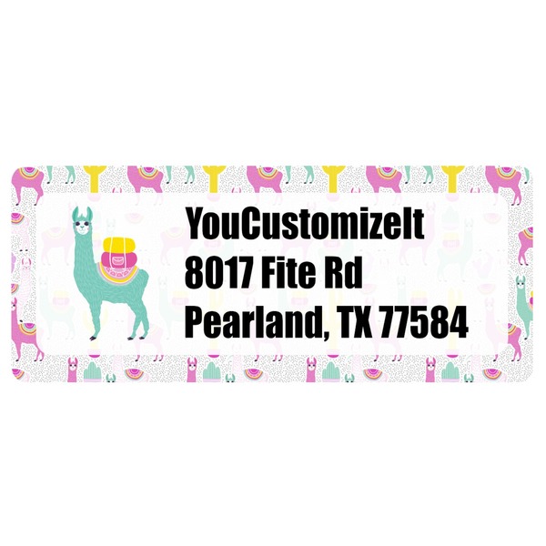 Custom Llamas Return Address Labels (Personalized)