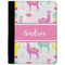 Llamas Medium Padfolio - FRONT