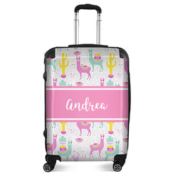 Llamas Suitcase - 24" Medium - Checked (Personalized)