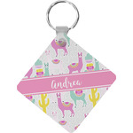 Llamas Diamond Plastic Keychain w/ Name or Text