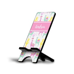 Llamas Cell Phone Stand (Small) (Personalized)