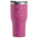 Llamas RTIC Tumbler - Magenta - Laser Engraved - Single-Sided (Personalized)