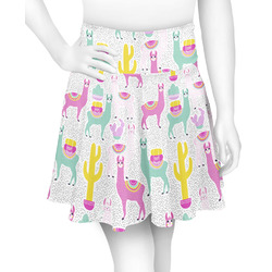 Llamas Skater Skirt - Medium