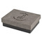 Llamas Small Engraved Gift Box with Leather Lid - Front/Main