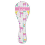 Llamas Ceramic Spoon Rest (Personalized)