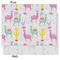 Llamas Tissue Paper - Lightweight - Medium - Front & Back