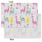 Llamas Tissue Paper - Lightweight - Small - Front & Back