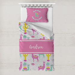 Llamas Toddler Bedding w/ Name or Text