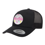 Llamas Trucker Hat - Black (Personalized)