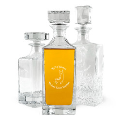 Llamas Whiskey Decanter (Personalized)