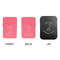 Llamas Windproof Lighters - Pink, Double Sided, w Lid - APPROVAL