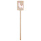 Llamas Wooden 6.25" Stir Stick - Rectangular - Single Stick