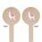 Llamas Wooden 7.5" Stir Stick - Round - Double Sided - Front & Back