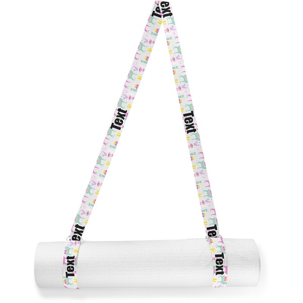 Custom Llamas Yoga Mat Strap (Personalized)