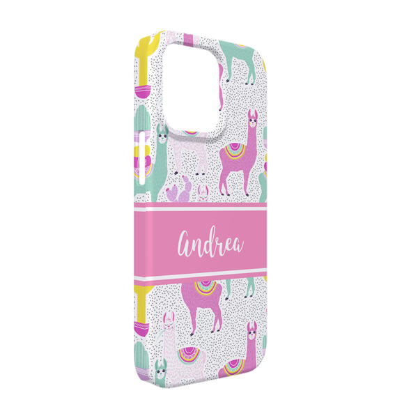 Custom Llamas iPhone Case - Plastic - iPhone 13 (Personalized)