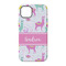 Llamas iPhone 14 Tough Case - Back