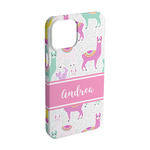 Llamas iPhone Case - Plastic - iPhone 15 (Personalized)