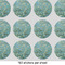 Almond Blossoms (Van Gogh) 1" Multipurpose Round Labels - Sheet