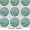 Almond Blossoms (Van Gogh) 2" Multipurpose Round Labels - Sheet