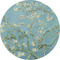 Almond Blossoms (Van Gogh) 2" Multipurpose Round Labels - Single Sticker