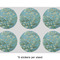 Almond Blossoms (Van Gogh) 3" Multipurpose Round Labels - Sheet