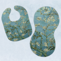 Almond Blossoms (Van Gogh) Baby Bib & Burp Set