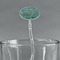 Almond Blossoms (Van Gogh) Clear Plastic 7" Stir Stick - Oval - Main