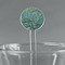 Almond Blossoms (Van Gogh) Clear Plastic 7" Stir Stick - Round - Main