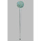 Almond Blossoms (Van Gogh) Clear Plastic 7" Stir Stick - Round - Single Stick