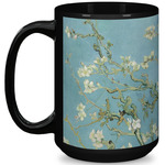 Almond Blossoms (Van Gogh) 15 Oz Coffee Mug - Black