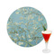 Almond Blossoms (Van Gogh) Drink Topper - Medium - Single with Drink