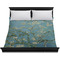 Almond Blossoms (Van Gogh) Duvet Cover - King - On Bed - No Prop