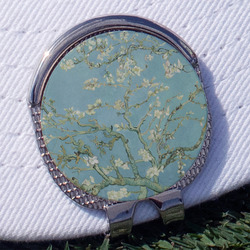 Almond Blossoms (Van Gogh) Golf Ball Marker - Hat Clip