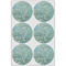 Almond Blossoms (Van Gogh) Icing Circle - Large - Set of 6