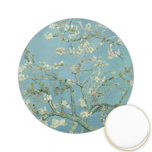 Custom Almond Blossoms (Van Gogh) Printed Cookie Topper - 2.15"