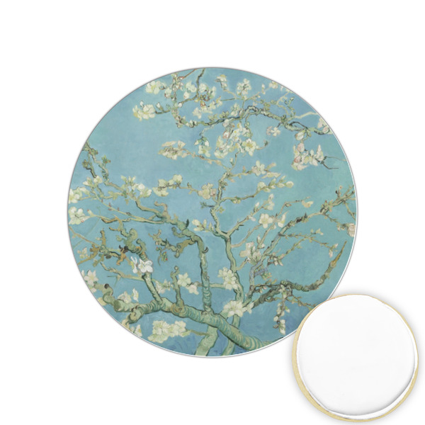 Custom Almond Blossoms (Van Gogh) Printed Cookie Topper - 1.25"