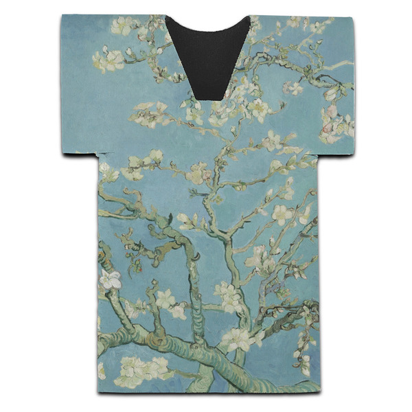 Custom Almond Blossoms (Van Gogh) Jersey Bottle Cooler