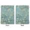 Almond Blossoms (Van Gogh) Large Laundry Bag - Front & Back View