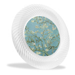 Almond Blossoms (Van Gogh) Plastic Party Dinner Plates - 10"