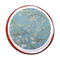 Almond Blossoms (Van Gogh) Printed Icing Circle - Medium - On Cookie