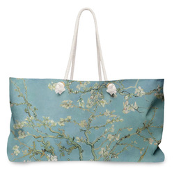 Almond Blossoms (Van Gogh) Large Tote Bag with Rope Handles