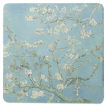 Almond Blossoms (Van Gogh) Square Rubber Backed Coaster