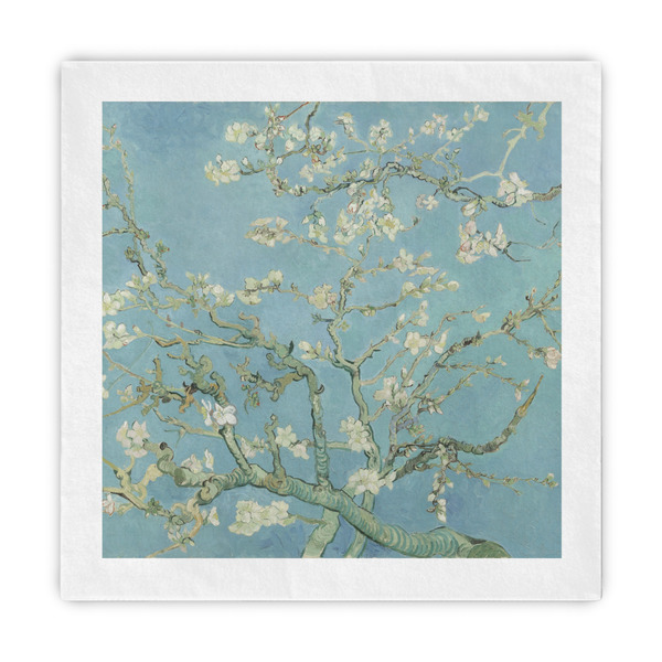 Custom Almond Blossoms (Van Gogh) Standard Decorative Napkins