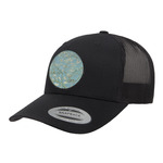 Almond Blossoms (Van Gogh) Trucker Hat - Black