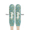 Almond Blossoms (Van Gogh) Wooden Food Pick - Paddle - Double Sided - Front & Back